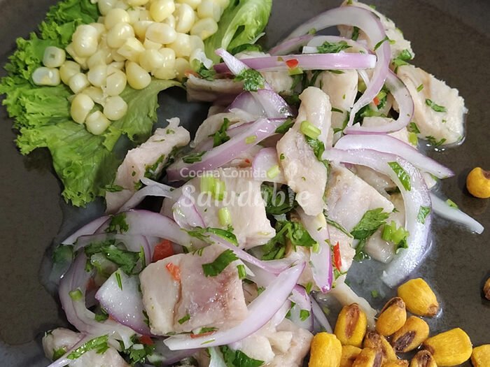 Ceviche de pescado