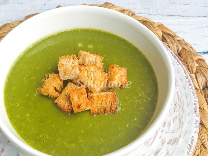 Crema de espinacas