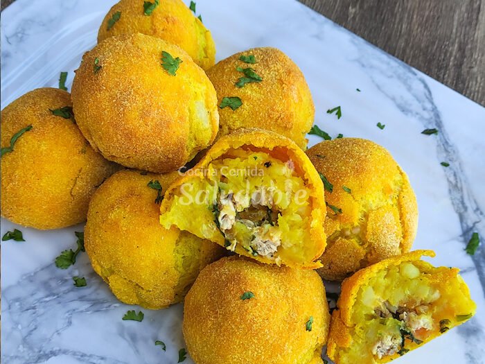 Papas rellenas en air fryer