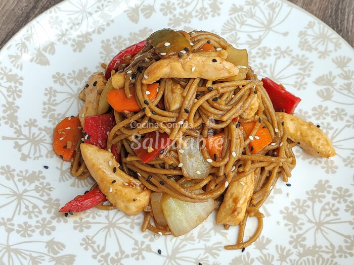 Espagueti oriental