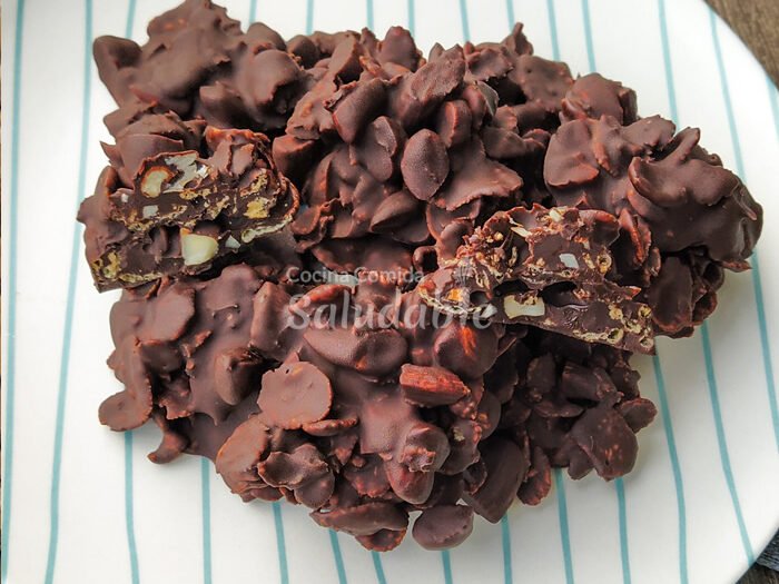 Rocas de chocolate