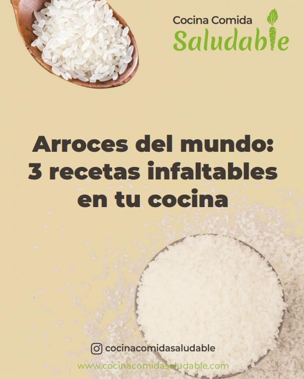 Arroces del mundo: 3 recetas infaltables en tu cocina
